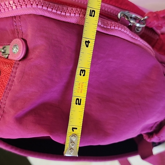 KIPLING Seoul Go Large Laptop Pink Color Block Backpack Lightweight Travel - Picture 12 of 14